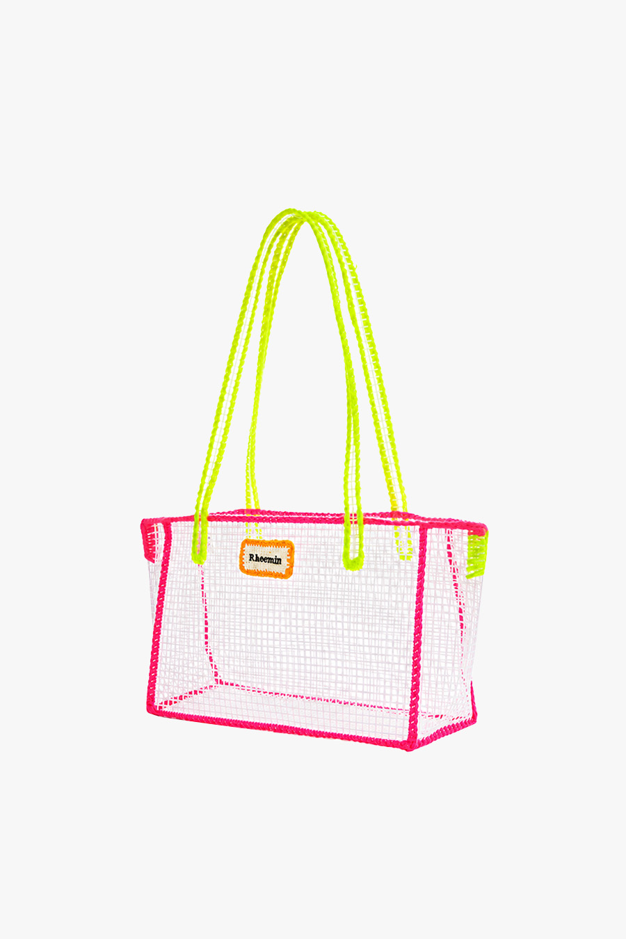 [PRE-ORDER]RHEEMIN x mimi salon BASKET BAGUETTE - Clear+Neon (8월 10일부터 순차 발송)